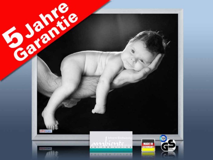 Infrarot Bildheizung 400 Watt 70x60 M23-SG Baby