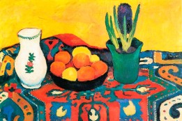 Macke: Hyazinthenteppich Bildauswahl für Bildheizung 90x60