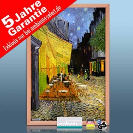 infrarot Bildheizung Kunst 500 Watt 90x60 HB30 café de nuit