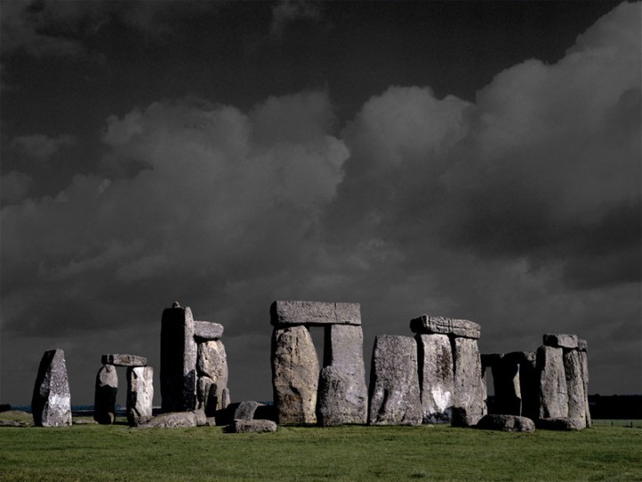 Bildheizung-Motiv Stonehenge für Standard Infrarotheizungen