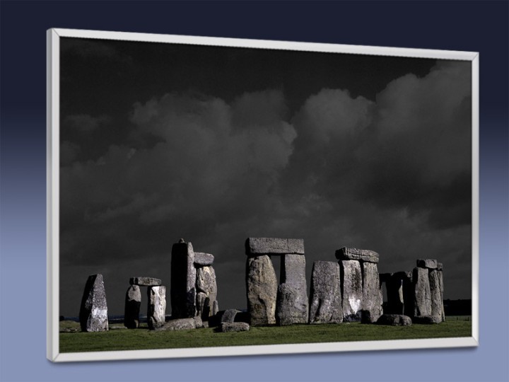 Bildheizung-Motiv Stonehenge für Standard Infrarotheizungen