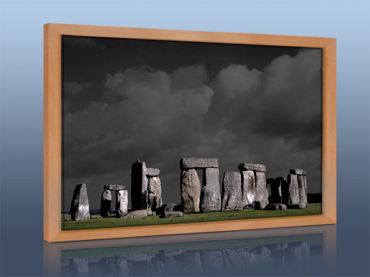 Bildheizung-Motiv Stonehenge für Standard Infrarotheizungen