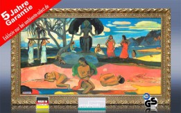 Infrarot Bildheizung Kunst 600 Watt 110x60 Stilrahmen StG Sonntag